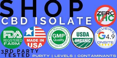 find affordable and quality cbd isolate online with zero thc