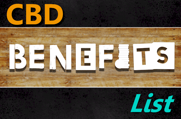 List of CBD benefits and uses